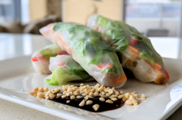 Tofu Rice Paper Rolls